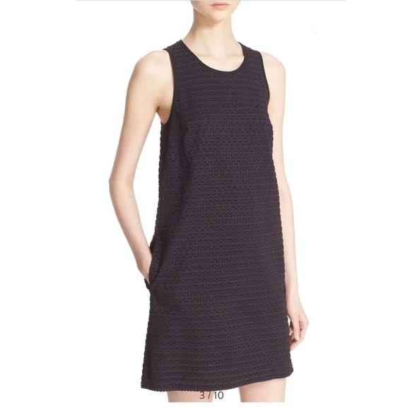 Rag & Bone Evie Burnout Dress, Honey Comb Texture - Picture 1 of 8